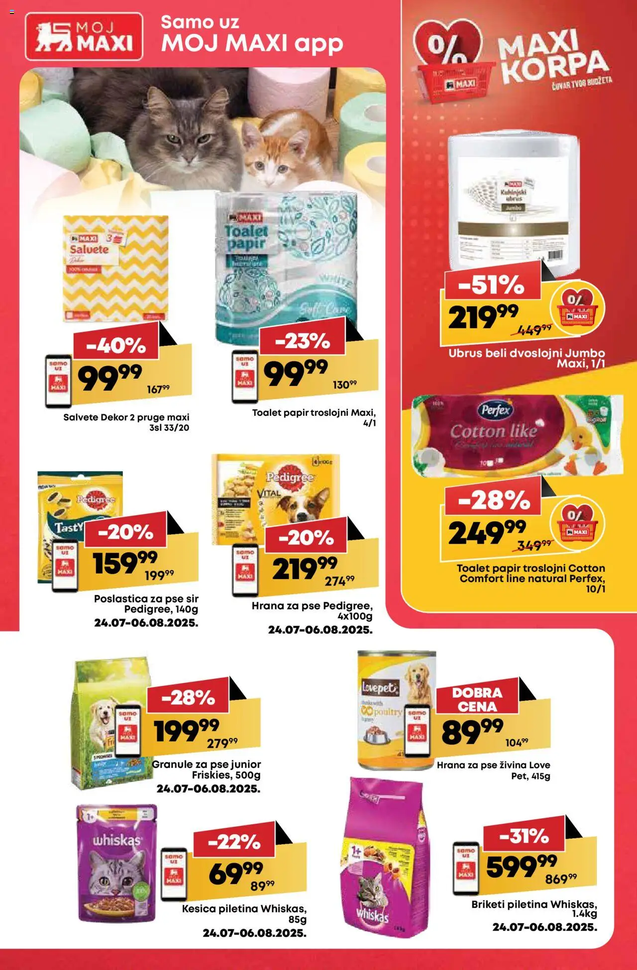 Tempo katalog - važi od 31.07.2025 | Strana: 31 | Proizvode: Hrana za pse, Ubrus, Granule za pse, Sir