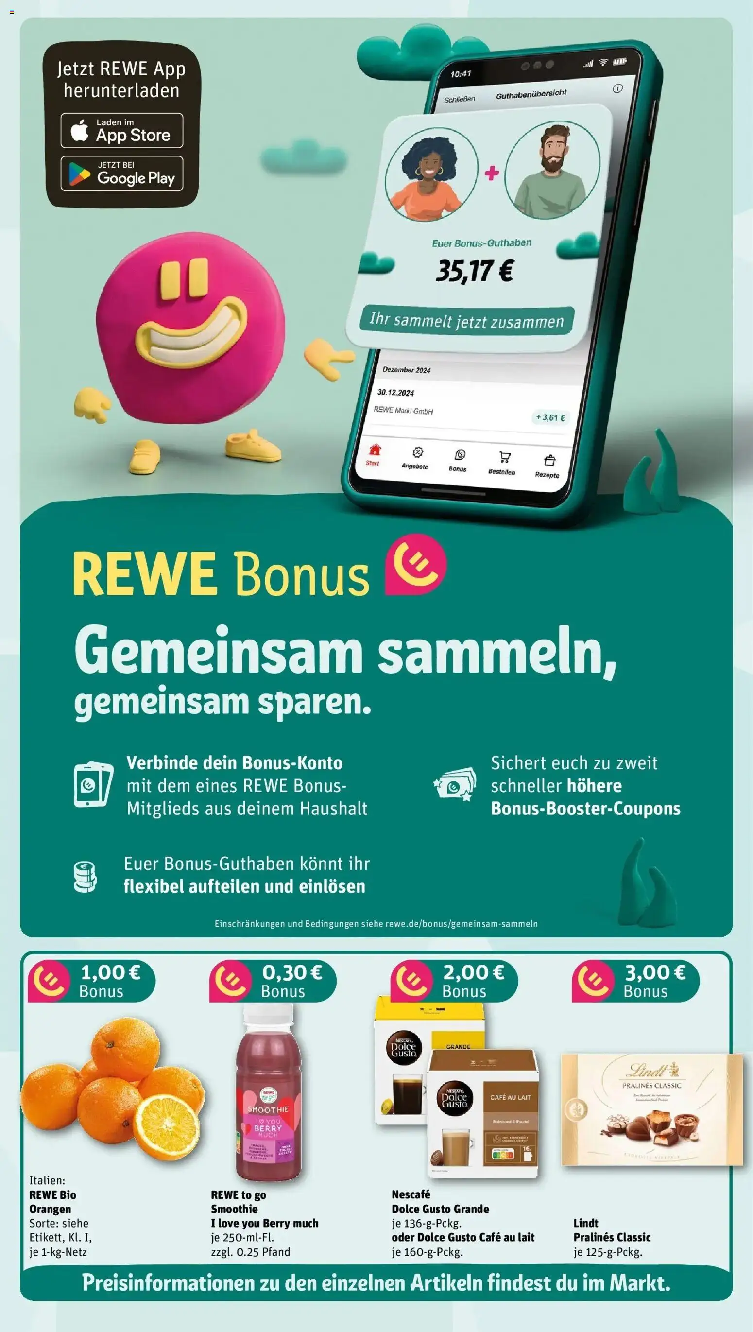 Rewe prospekt Leipzig Ot Grünau-Ost	 – gültig ab 09.02.2026 | Seite: 3 | Produkte: Nescafe, Orangen, Lindt, Dolce gusto