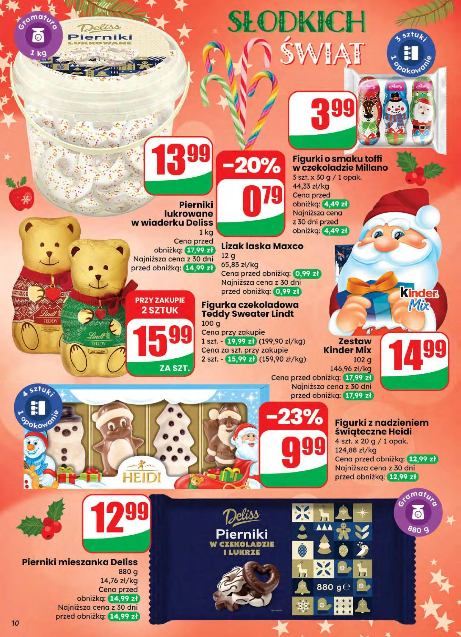 Dino Gazetka od 26.11.2025 | Strona: 10 | Produkty: Pierniki, Czekoladowa, Figurki, Pierniki w czekoladzie