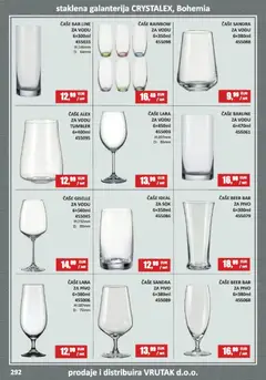 Vrutak - Katalog - Pregled kataloga iz trgovine Vrutak, vrijedi od 01.11.2025 | Stranica: 292 | Proizvodi: Sok, Pivo, Čaše