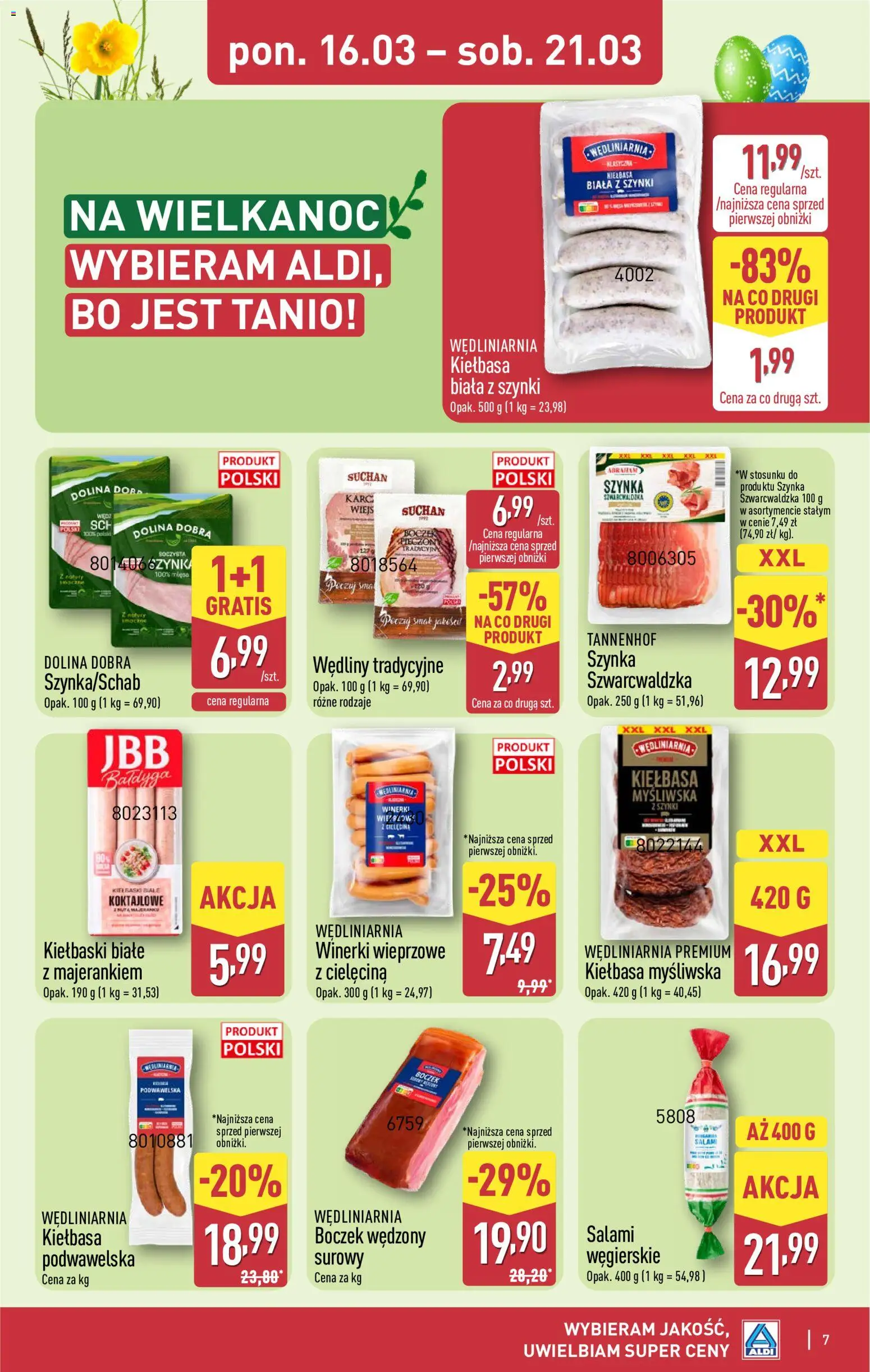 Aldi Polsko leták od 16.03.2026 | Strana: 7