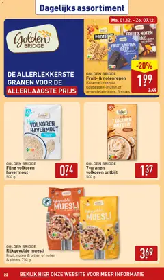 Aldi folder week 49 - Voorbeeld van een folder van Aldi, geldig van 01.12.2025 | Pagina: 22