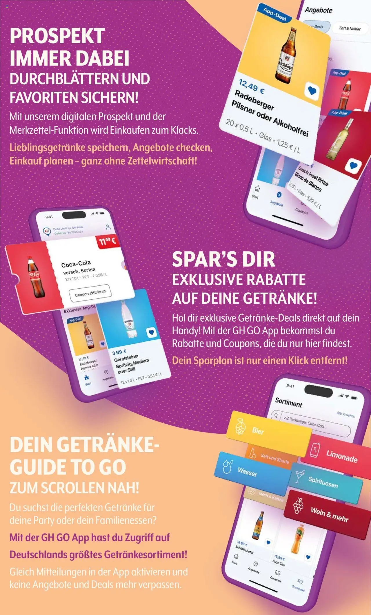Getränke Hoffmann Prospekt 	 – gültig ab 13.10.2025 | Seite: 10 | Produkte: Fuze tea, Milch, Limonade, Radeberger pilsner
