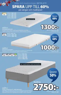 JYSK - erbjudanden - Förhandsvisning av reklamblad från butik JYSK aktuell från 20.10.2025 | Sida: 2