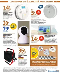 Brico E.Leclerc - Prévisualisation de Brico E.Leclerc - Bricolage valide à partir de 27.01.2026 | Page: 25