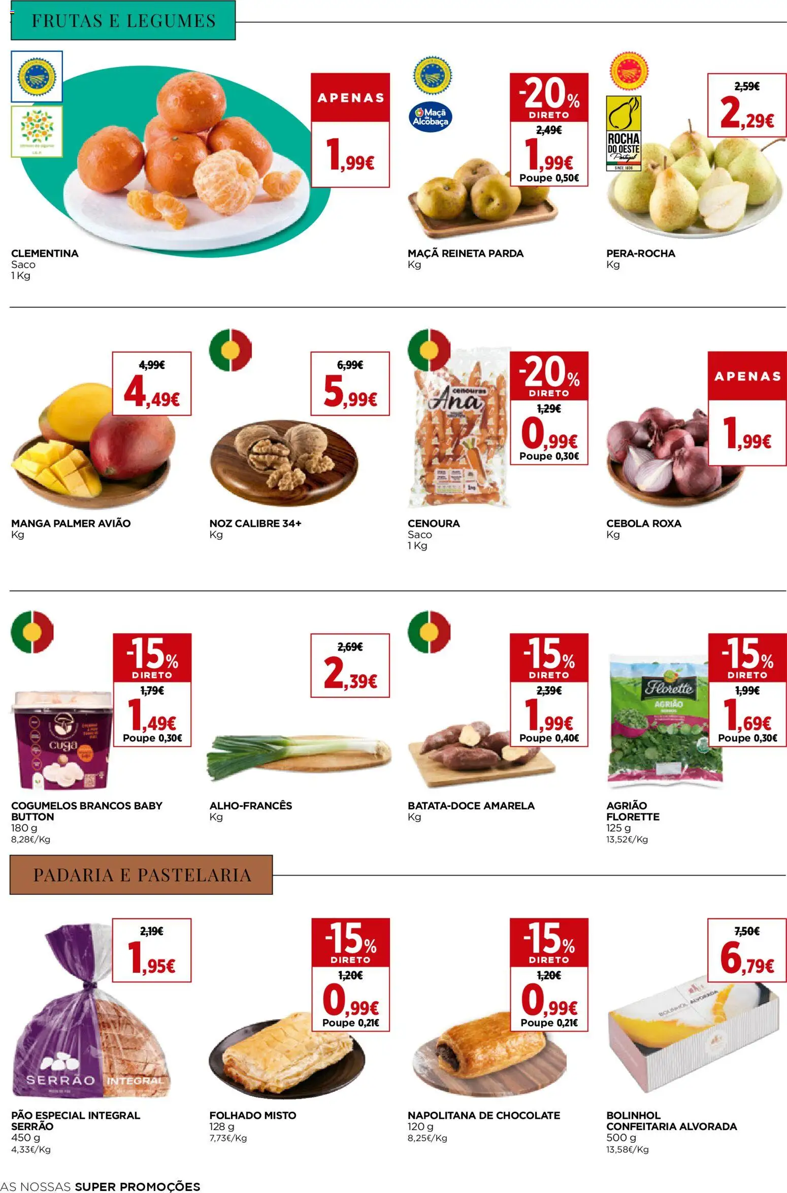 El Corte Ingles folheto │ válido de 16.01.2026 | Página: 16 | Produtos: Padaria, Cebola, Maça, Agrião