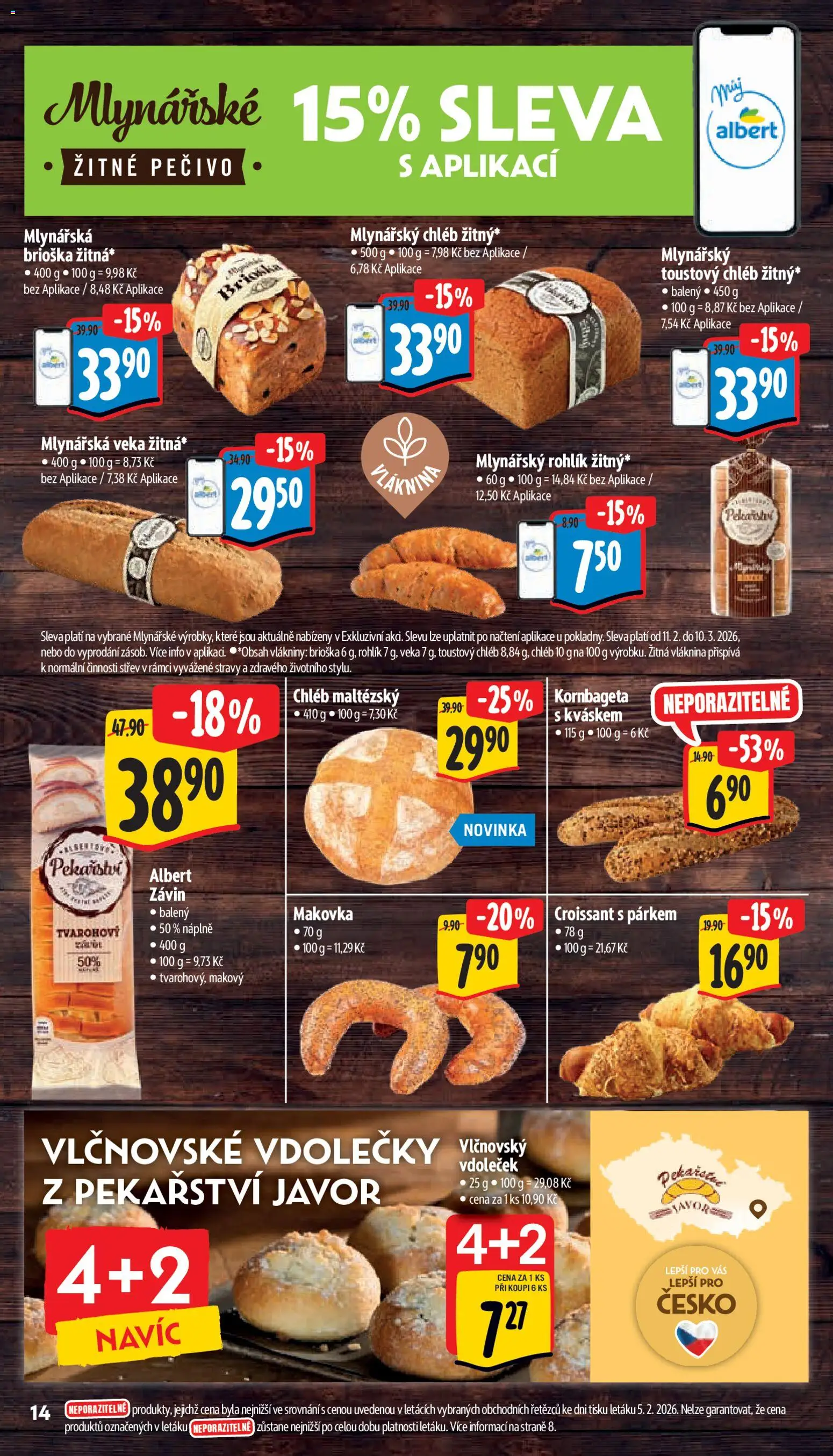 Albert leták - Supermarket od 11.02.2026 | Strana: 22