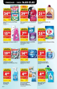 Pogląd oferty "Odplamiacz do tkanin Vanish, 1 l, różne rodzaje" - ważna od 16.03.2026 | Strona: 74