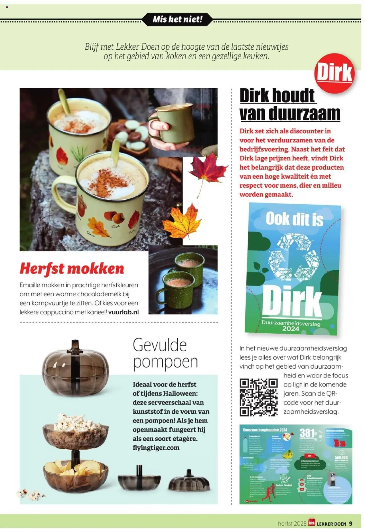 {H1} | Pagina: 9 | Producten: Pompoen, Kaneel, Cappuccino