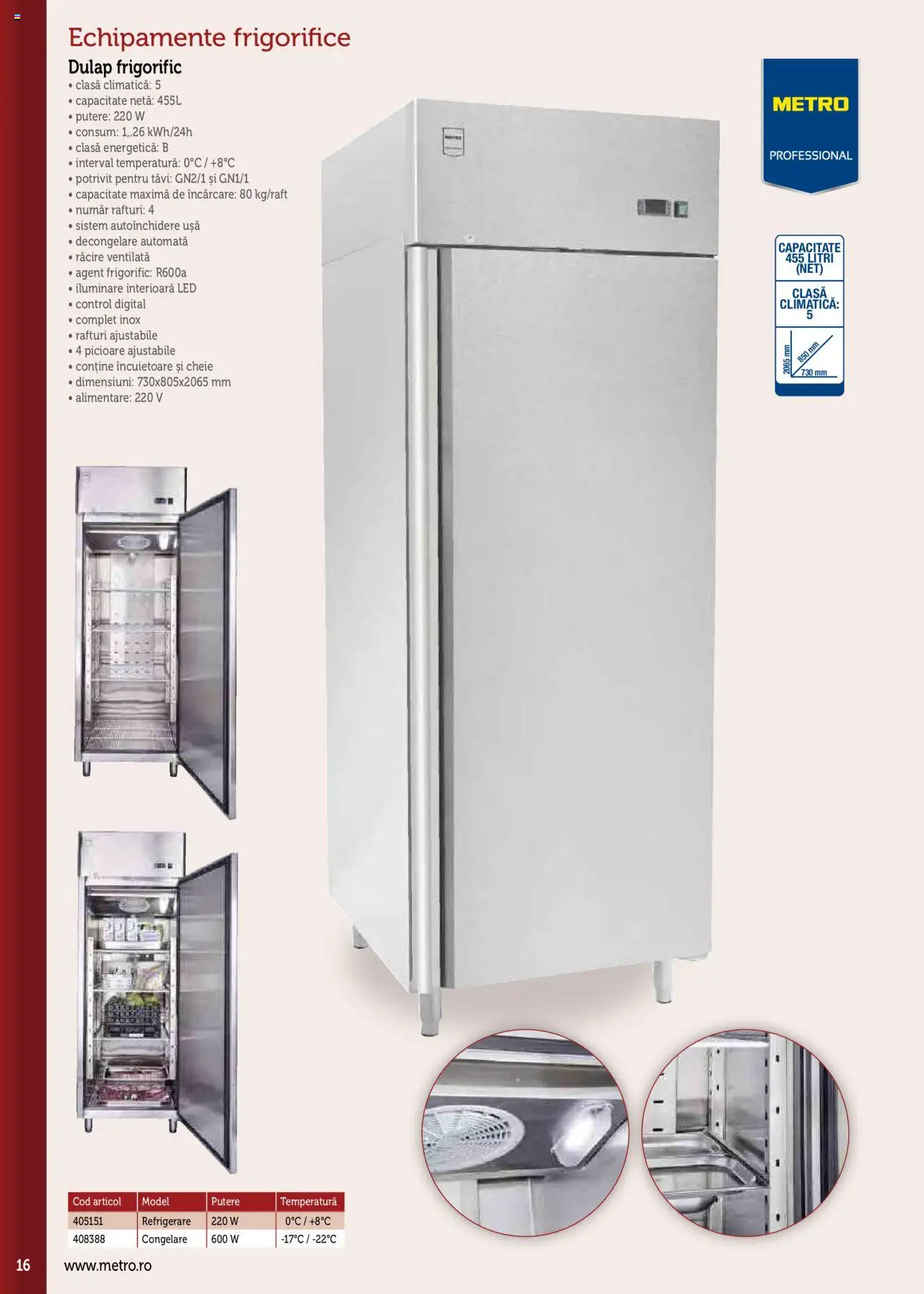 Noul catalog Metro – valabil de la 17.09.2025 | Pagină: 16 | Produse: Babak, Ușă