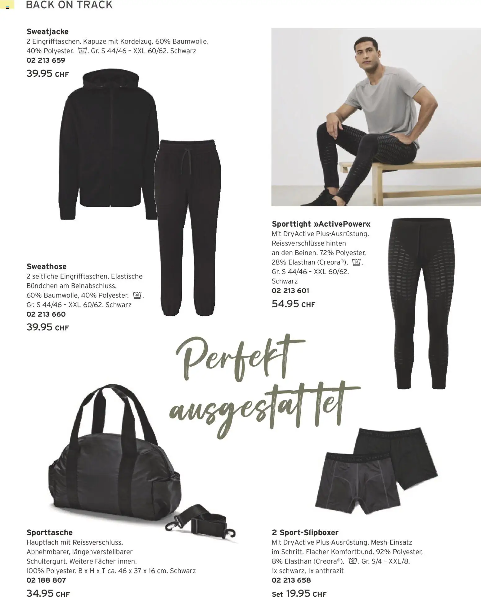 Tchibo Aktionen – gültig ab 24.02.2026 | Seite: 126 | Produkte: Sweathose, Sweatjacke