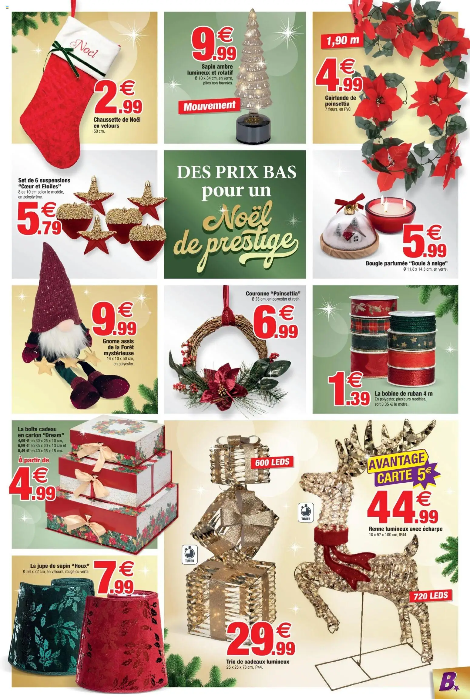 {H1} | Page: 3 | Produits: Écharpe, Poinsettia, Jupe, Piles