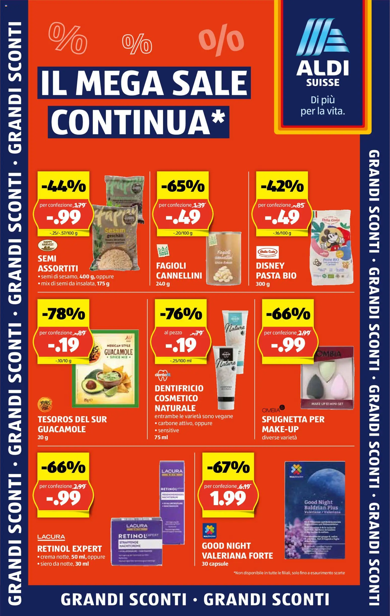 Aldi Aktionen Mega Sale IT – gültig ab 09.01.2026 | Seite: 1 | Produkte: Pasta
