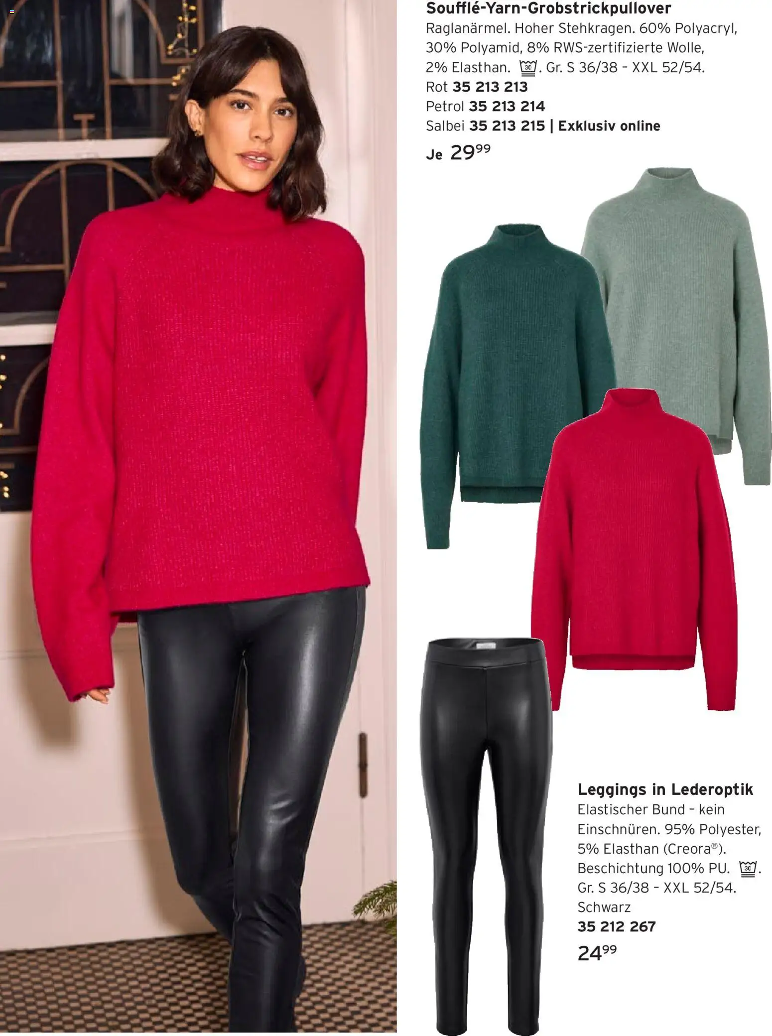 Prospekt Tchibo Festliche Looks  – gültig ab 19.11.2025 | Seite: 12 | Produkte: Leggings