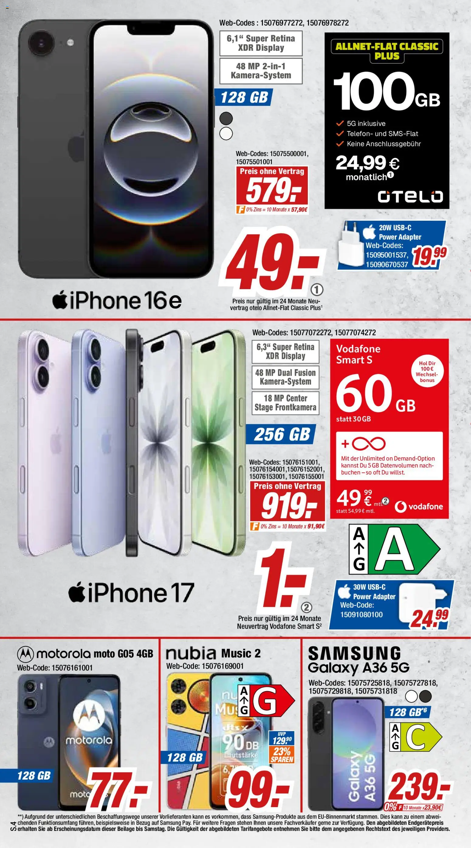 Expert Prospekt 	 – gültig ab 16.02.2026 | Seite: 4 | Produkte: Adapter, Samsung, Iphone, Telefon