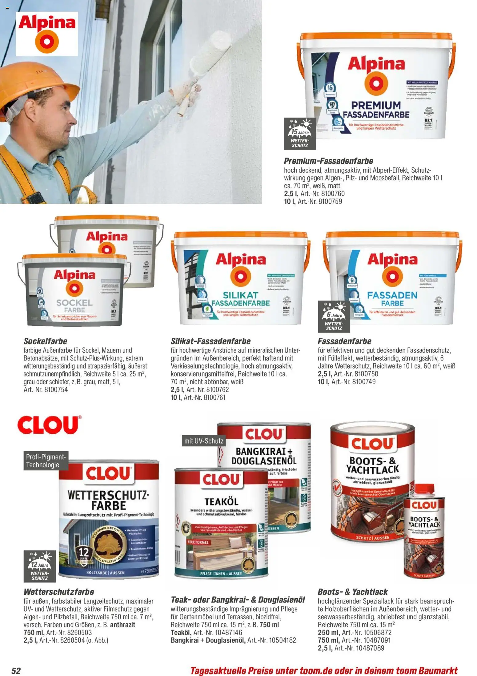 Toom Baumarkt  Wohnen & Haushalt 2026 – gültig ab 01.01.2026 | Seite: 52 | Produkte: Gartenmöbel, Wasser