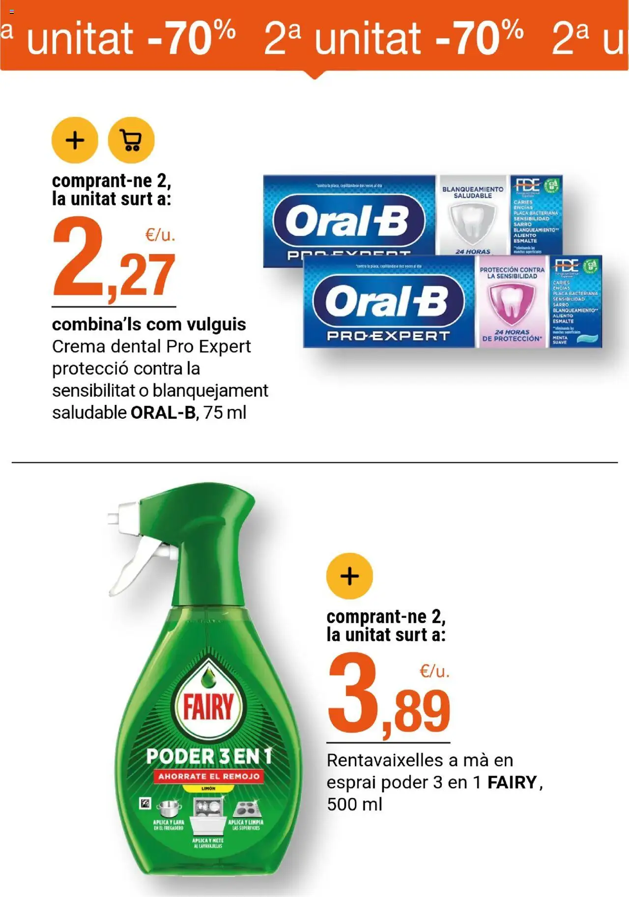 Bonpreu folleto │ válido desde el 07.10.2025 | Página: 38 | Productos: Fregadero, Crema, Lavavajillas