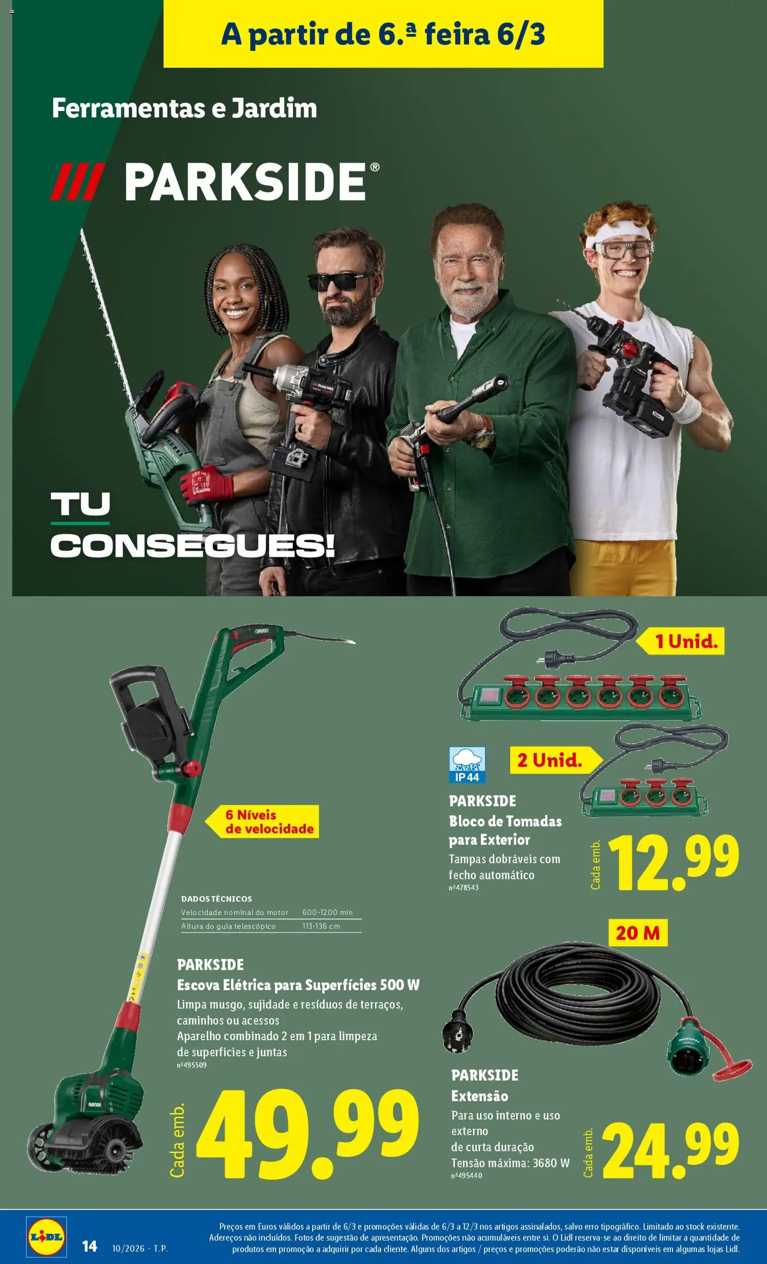 Lidl Novidades │ válido de 02.03.2026 | Página: 14 | Produtos: Ferramentas