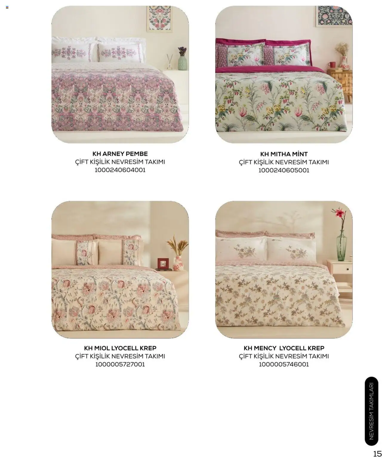 Karaca Home Katalog KH - 03.03.2025 tarihinden itibaren geçerlidir | Sayfa: 7 | Ürünler: Nevresim