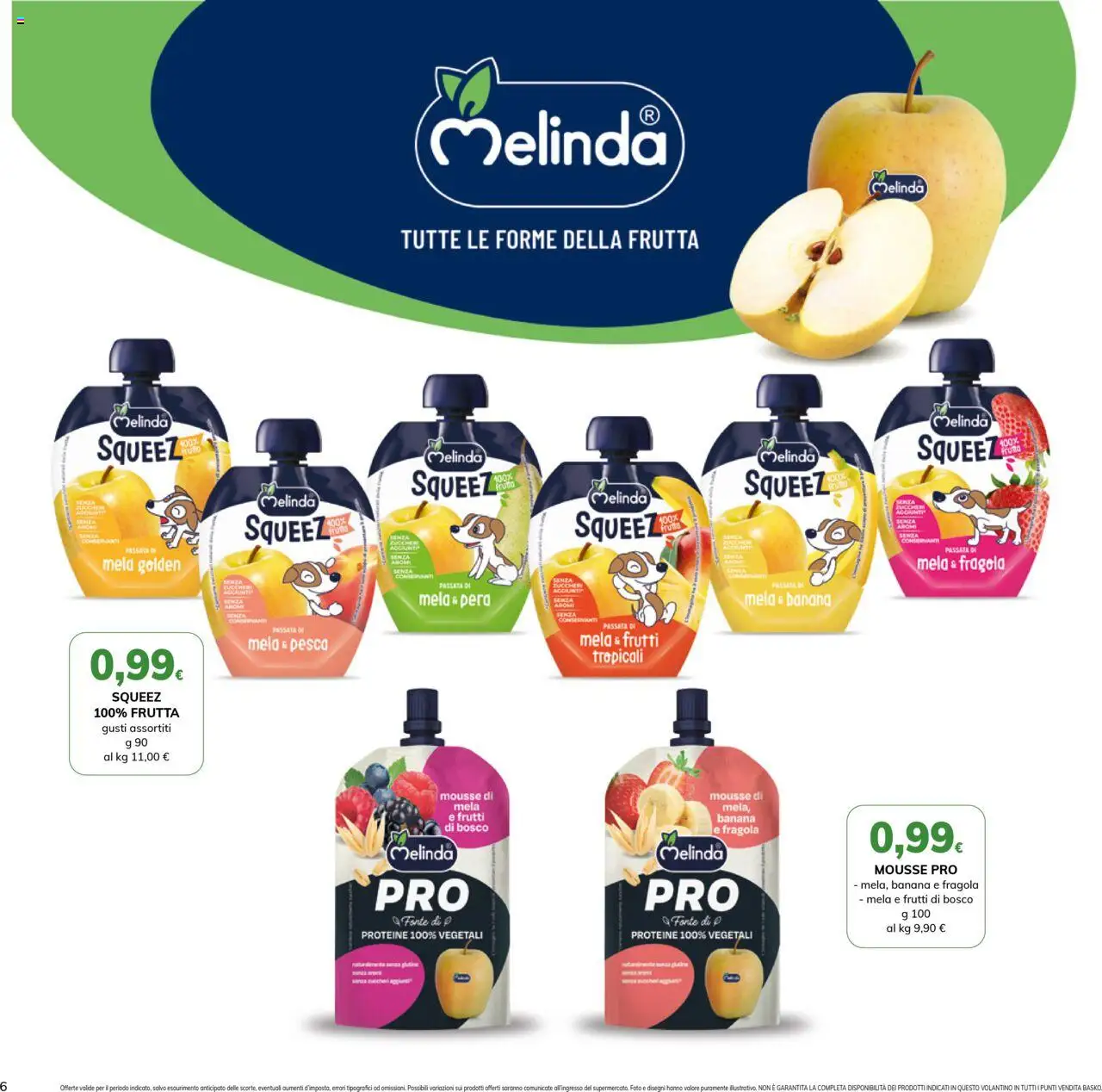 Volantino Basko del 14.10.2025 | Pagina: 6 | Prodotti: Frutta, Pesca, Pera