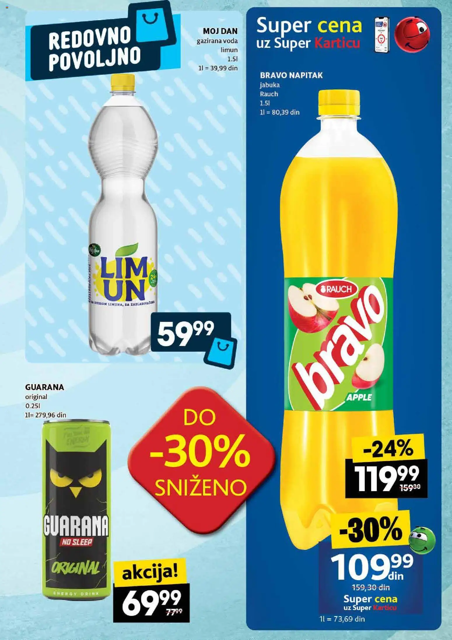 Roda katalog - važi od 20.11.2025 | Strana: 23 | Proizvode: Voda, Guarana, Limun