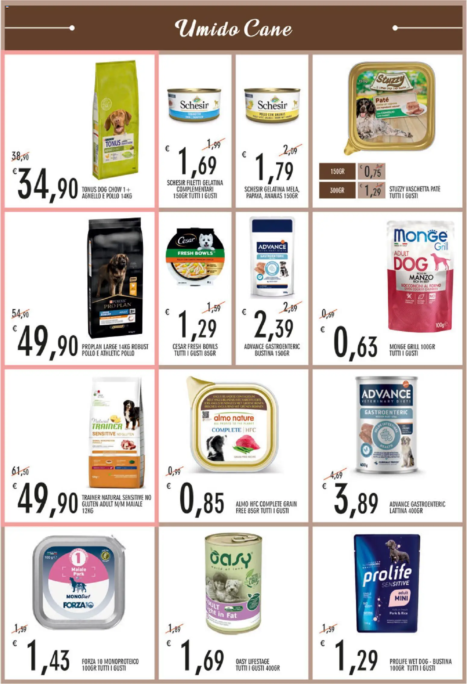 Volantino Moby Dick del 21.01.2026 | Pagina: 3 | Prodotti: Paté, Pollo, Ananas, Agnello