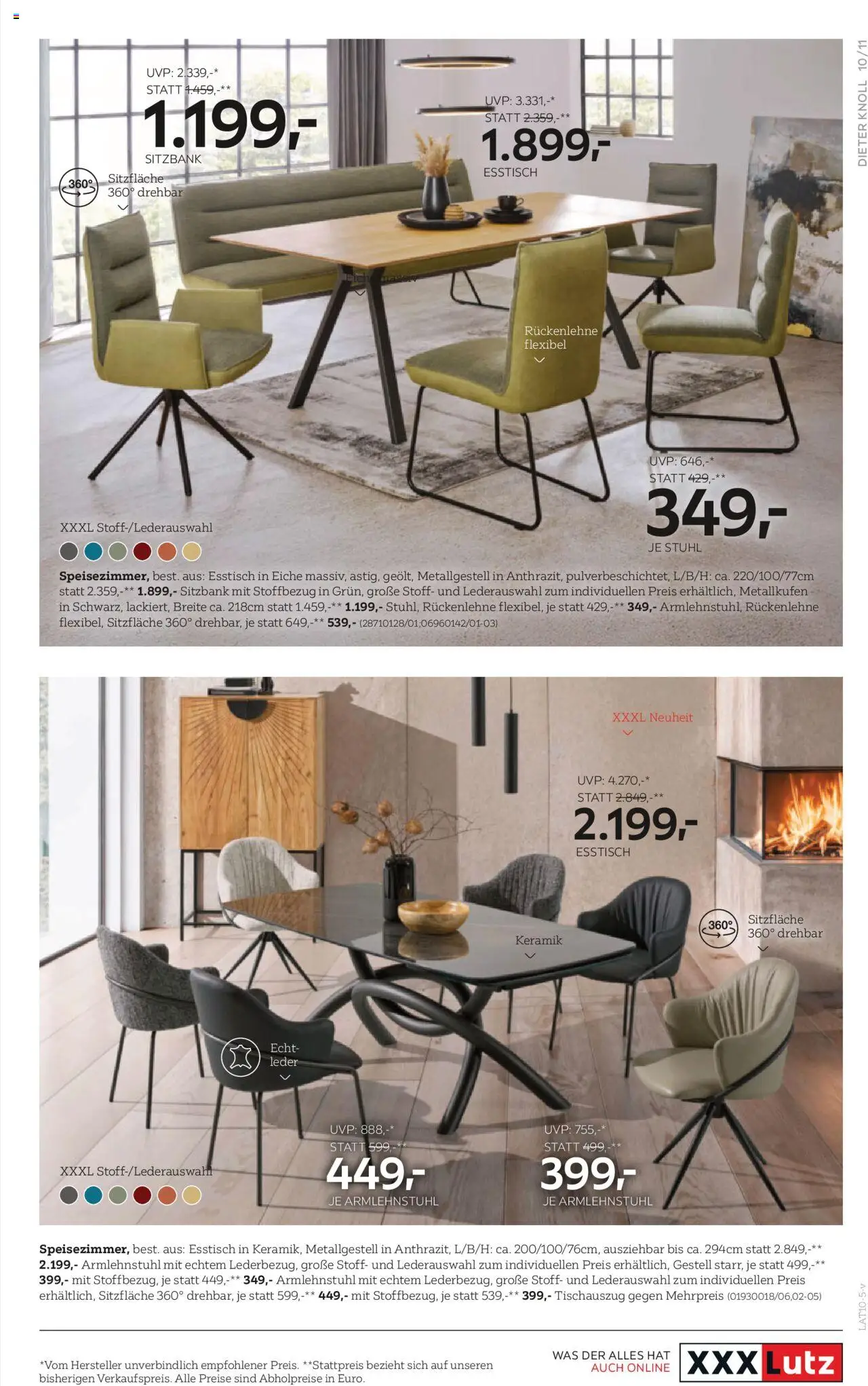XXXLutz Polstermöbel gültig ab 07.10.2025 | Seite: 11 | Produkte: Stuhl