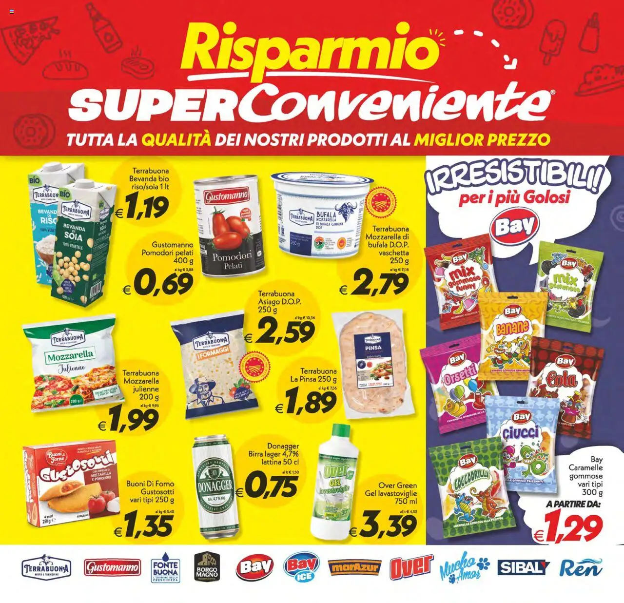 Volantino SuperConveniente del 23.09.2025 | Pagina: 11 | Prodotti: Birra, Banane, Riso, Lavastoviglie