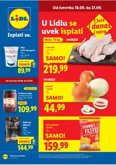 Lidl katalog - pregled Lidl kataloga - važi od 18.09.2025