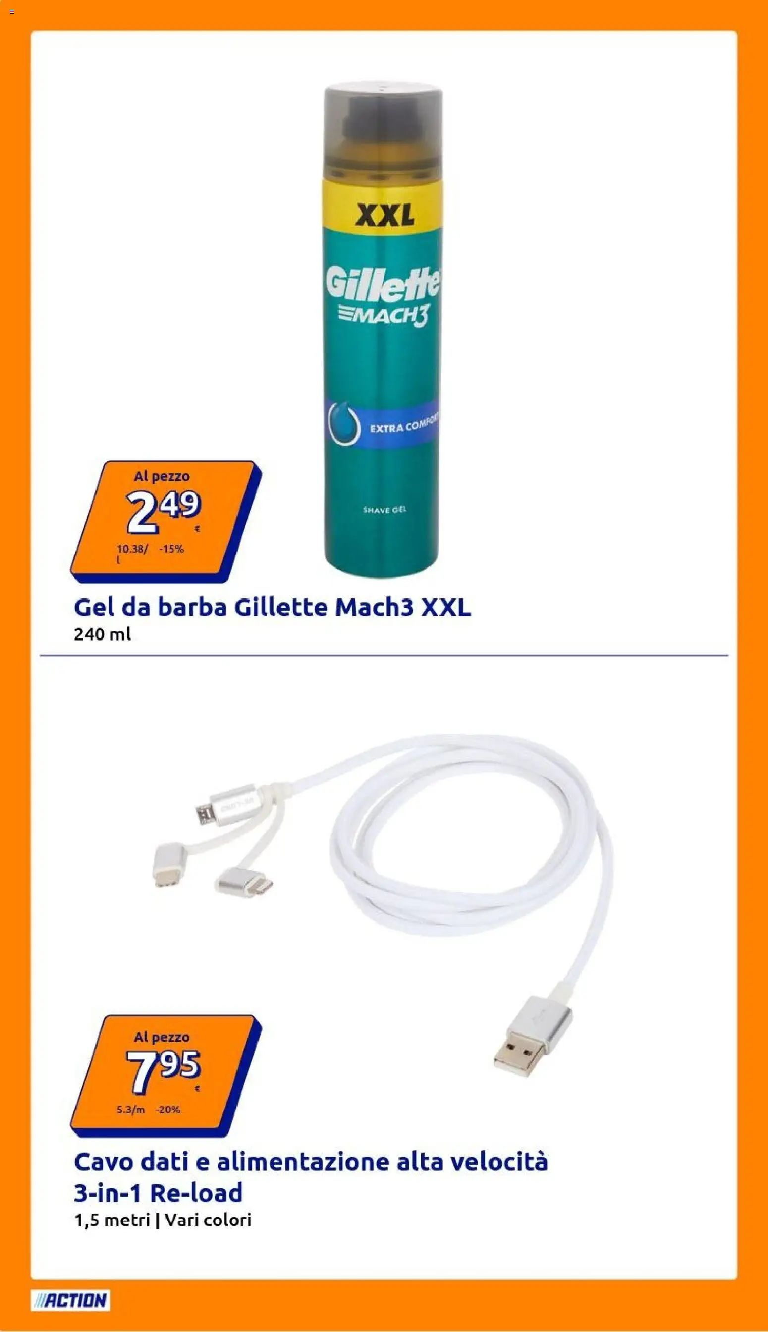 Volantino Action del 25.02.2026 | Pagina: 24 | Prodotti: Cavo