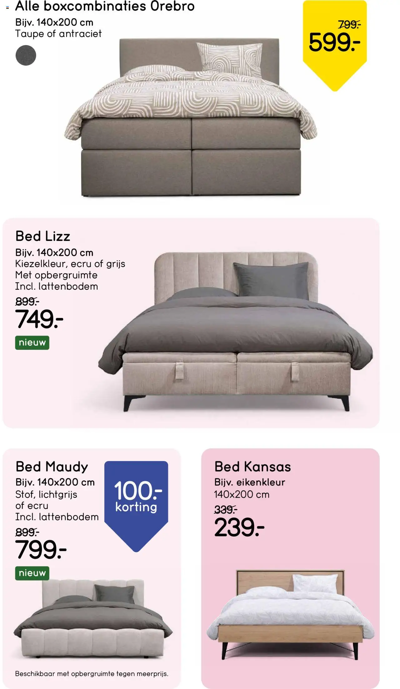  | Pagina: 12 | Producten: Bed