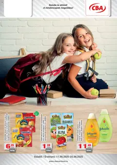 Catalog CBA – previzualizare al pliantului de la CBA valabil de la 11.09.2025