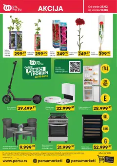 PerSu katalog - pregled PerSu kataloga - važi od 25.02.2026 | Strana: 20 | Proizvode: Usisivač, Frižider, Šporet, Cvece