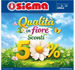 Anteprima del volantino SIGMA volantino valido a partire dal 08.04.2026