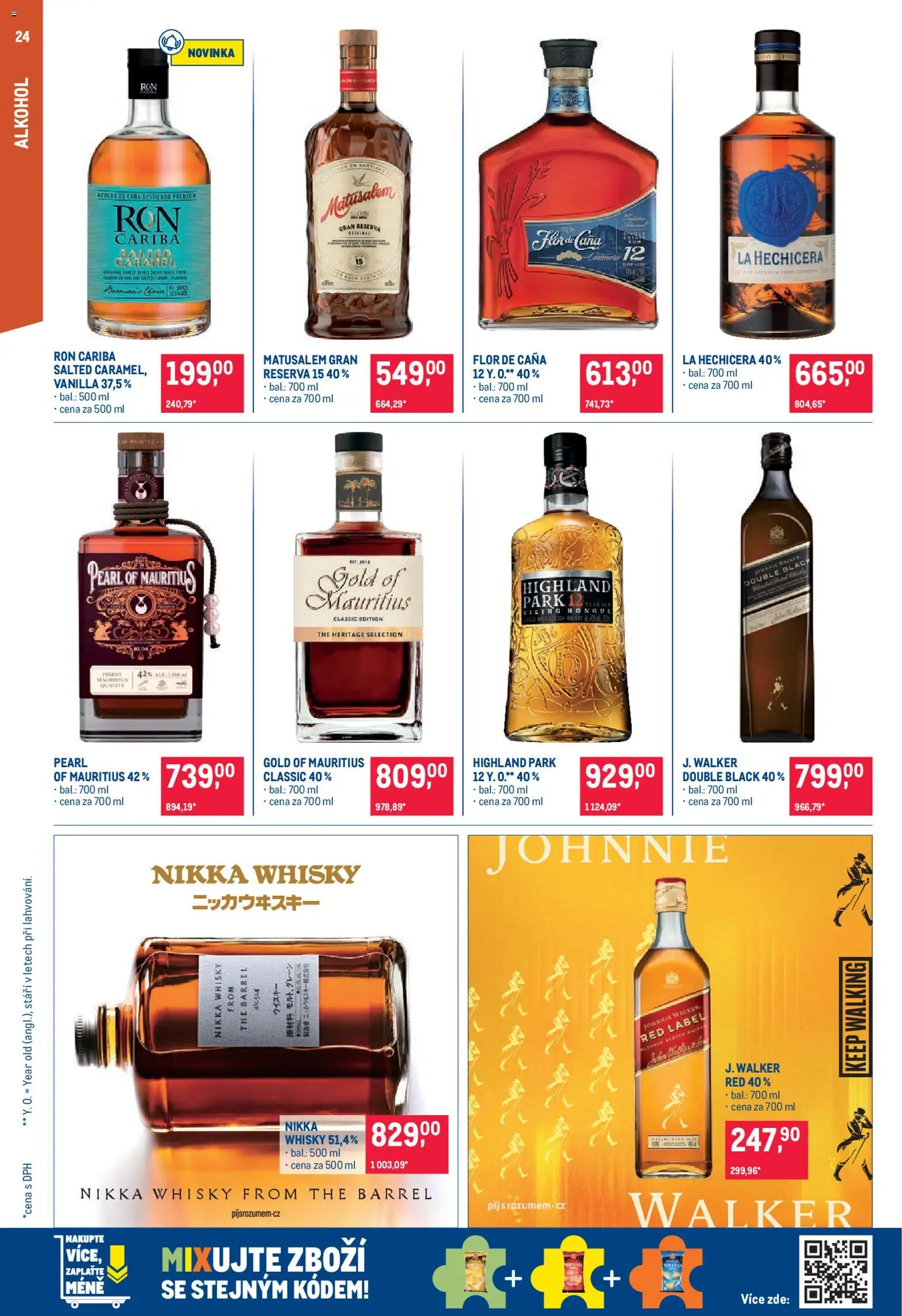 Makro leták - Pro milovníky jídla od 25.03.2026 | Strana: 24 | Produkty: Whisky, Red Label