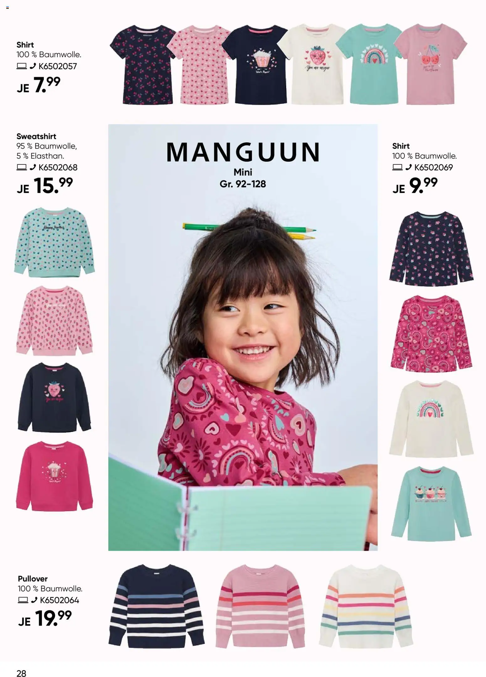 Galeria Karstadt Kaufhof Prospekt Schulranzen  	 – gültig ab 02.03.2026 | Seite: 28 | Produkte: Shirt, Sweatshirt, Pullover