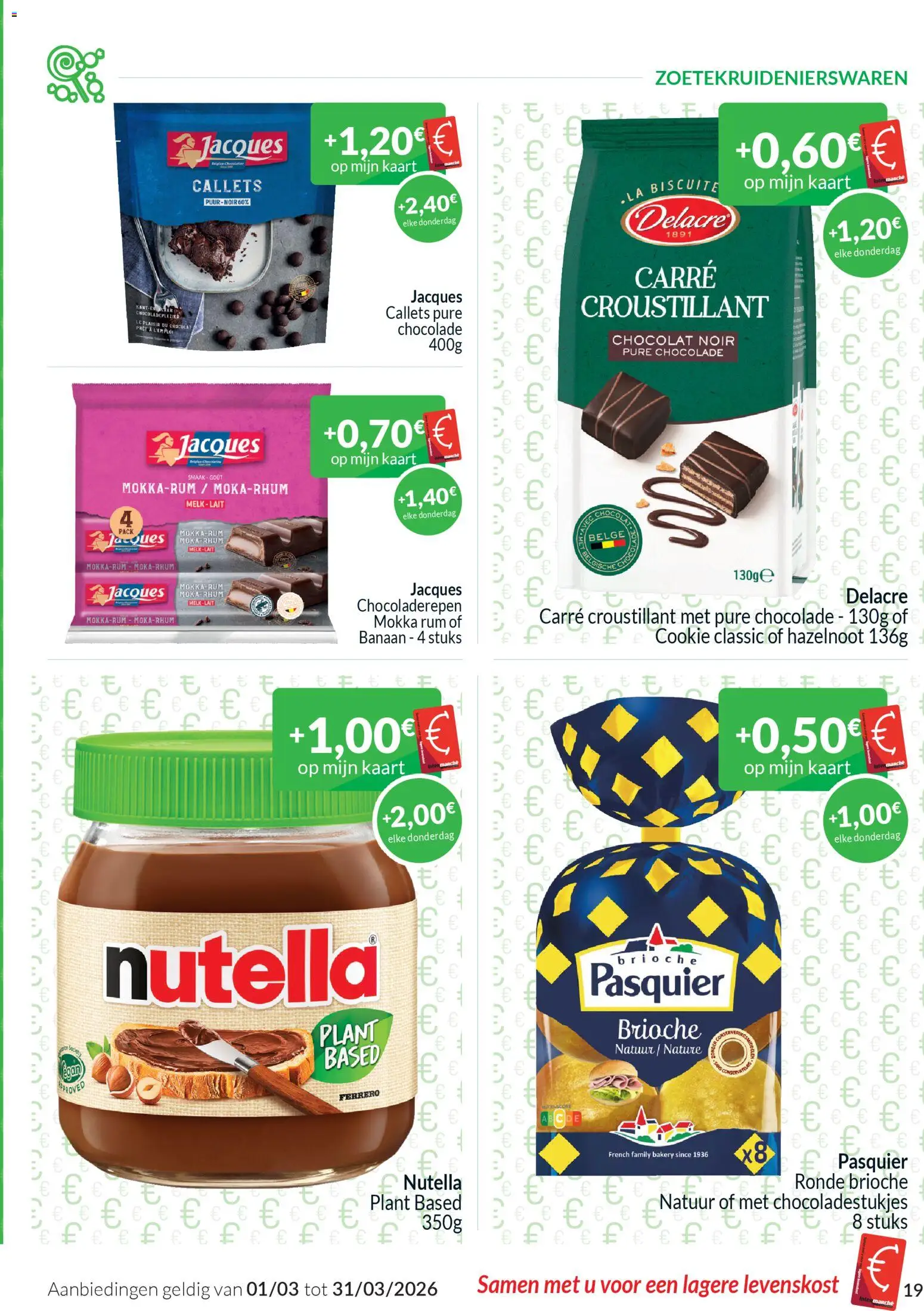 {H1} | Pagina: 19 | Producten: Banaan, Kaart, Melk, Chocolade