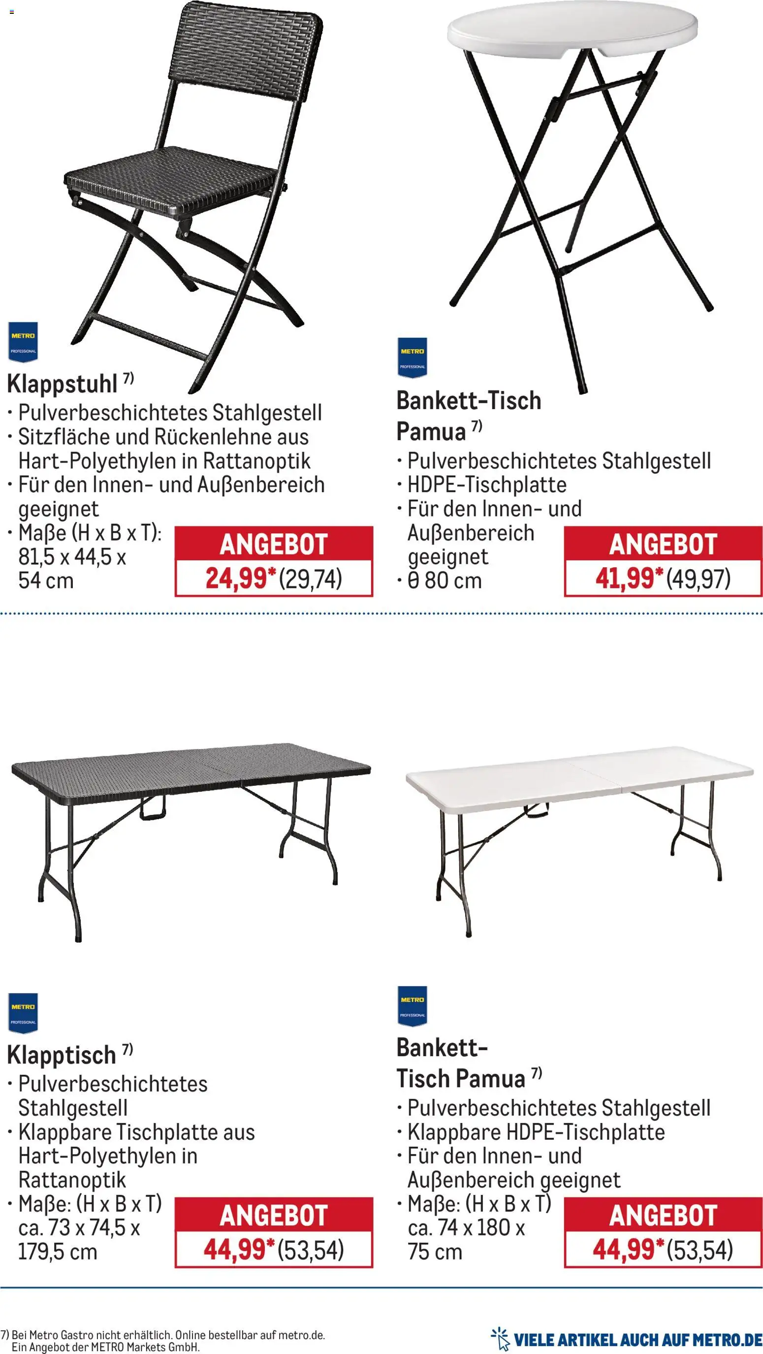 Metro Monats-Menü – gültig ab 01.03.2026 | Seite: 39 | Produkte: Tisch
