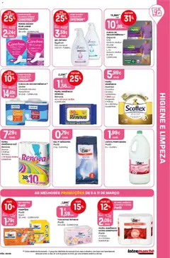 Pré-visualização Intermarché folheto válido de 05.03.2026 | Página: 39 | Produtos: Máquina de lavar, Papel higiénico, Base, Sal