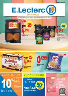 E.leclerc katalog akcije – veljaven od 08.10.2025