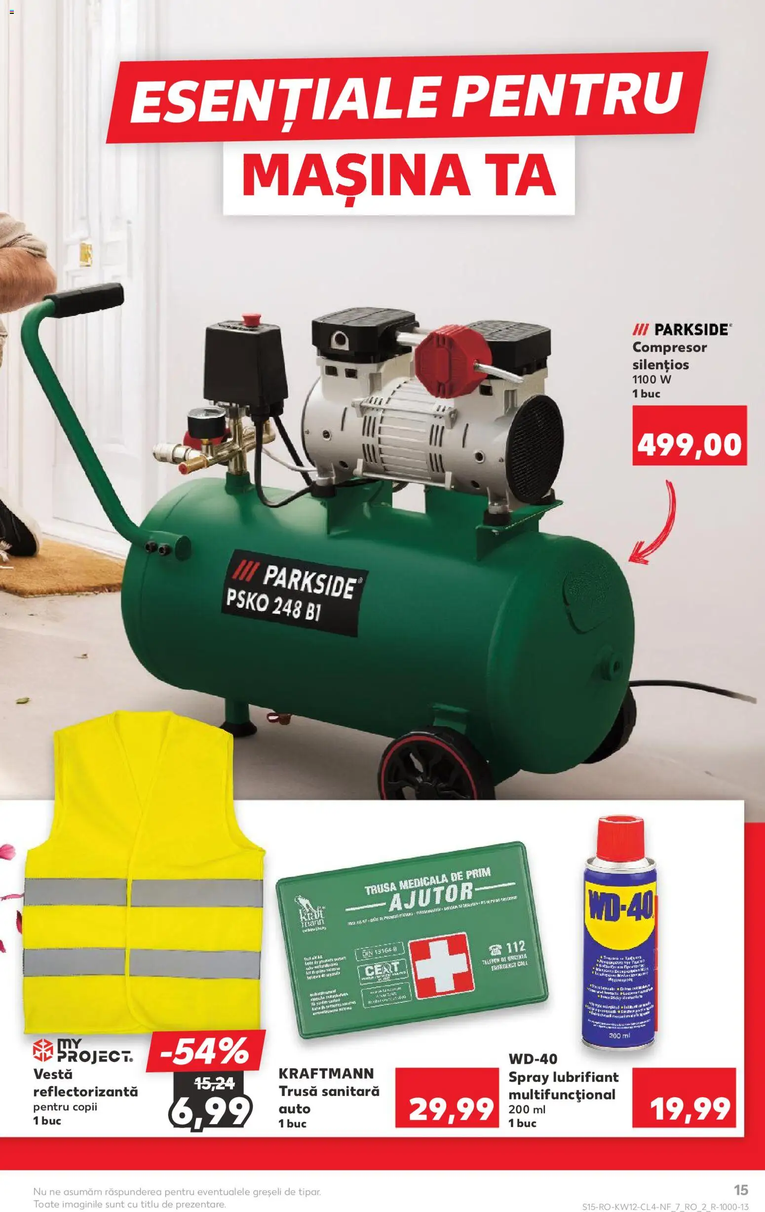 Noul catalog Kaufland – valabil de la 18.03.2026 | Pagină: 15 | Produse: Vestă