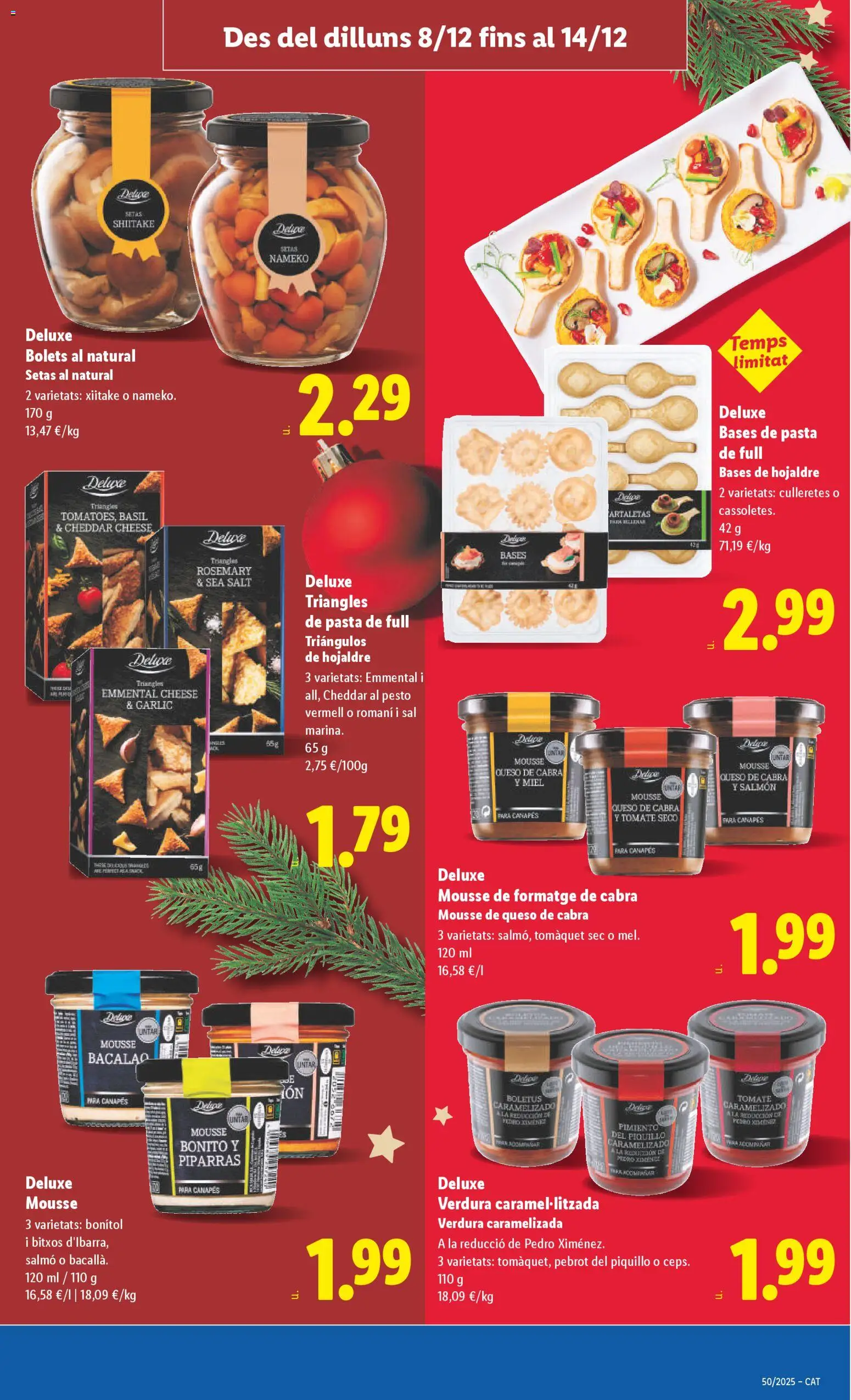 Lidl folleto │ válido desde el 08.12.2025 | Página: 15 | Productos: Ψηφιακή κάμερα, Mousse, Pasta, Κάδος απορρυμάτων