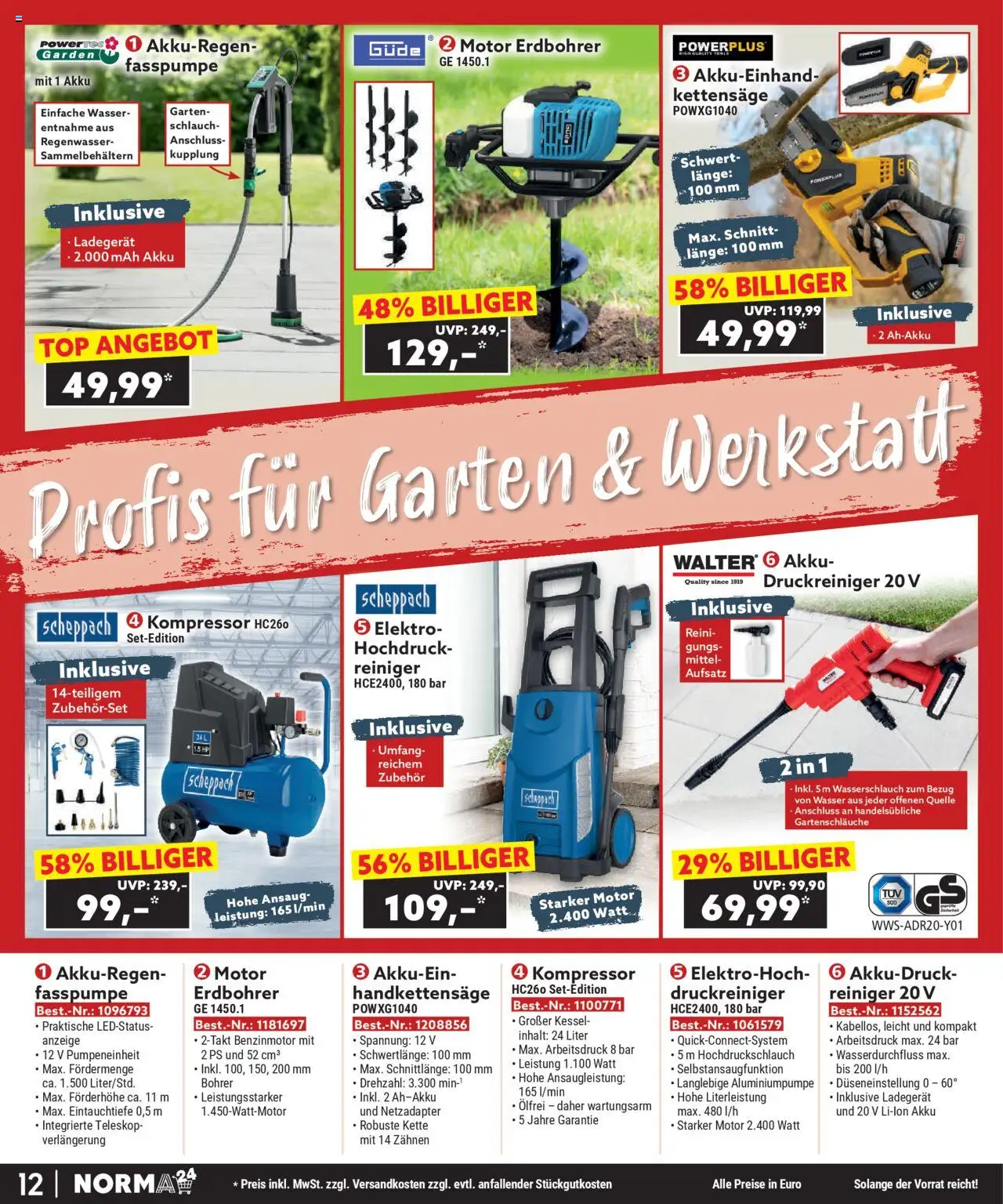 Norma - Bestellmagazin gültig ab 01.08.2025 | Seite: 12 | Produkte: Wasser