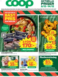 Coop - Anderstorp - Förhandsvisning av reklamblad från butik Coop aktuell från 08.12.2025