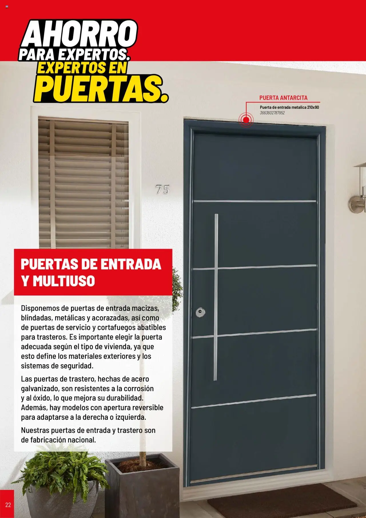 Brico Depôt Puertas y ventanas │ válido desde el 23.07.2025 | Página: 22