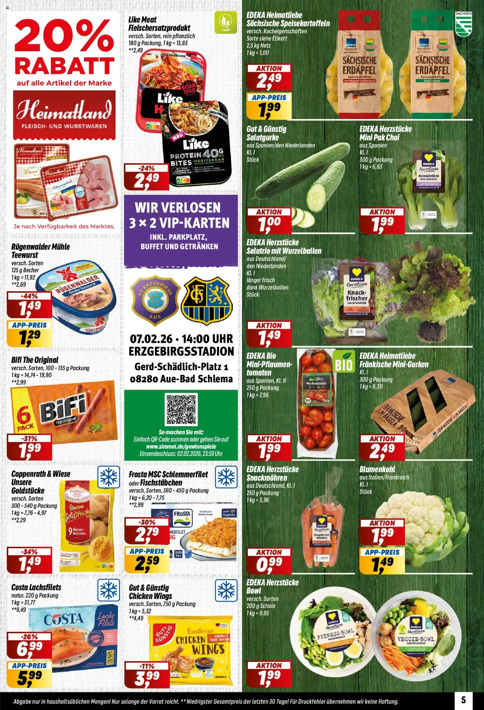 Simmel Prospekt 	 – gültig ab 02.02.2026 | Seite: 5 | Produkte: Mühle, Frosta, Blumenkohl, Uhr