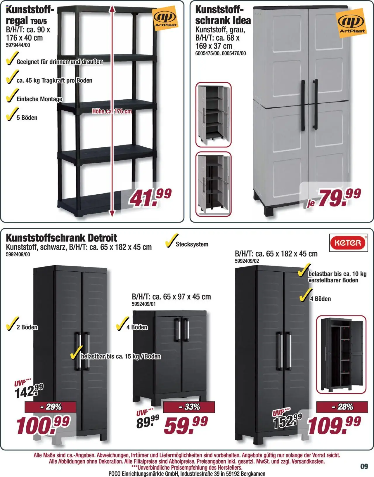 Poco  Onlineprospekt - gültig ab dem 27.07.2025 | Seite: 9 | Produkte: Regal, Schrank