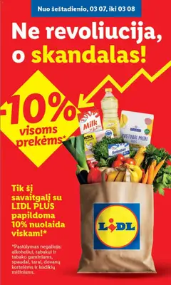 LIDL leidinys galioja nuo 02.03.2026