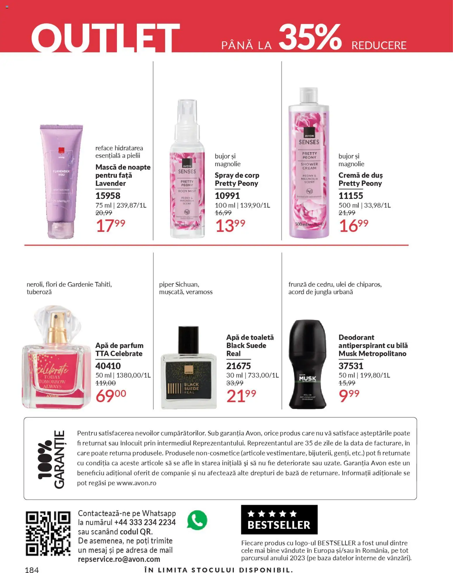 Noul catalog Avon – valabil de la 01.11.2025 | Pagină: 184