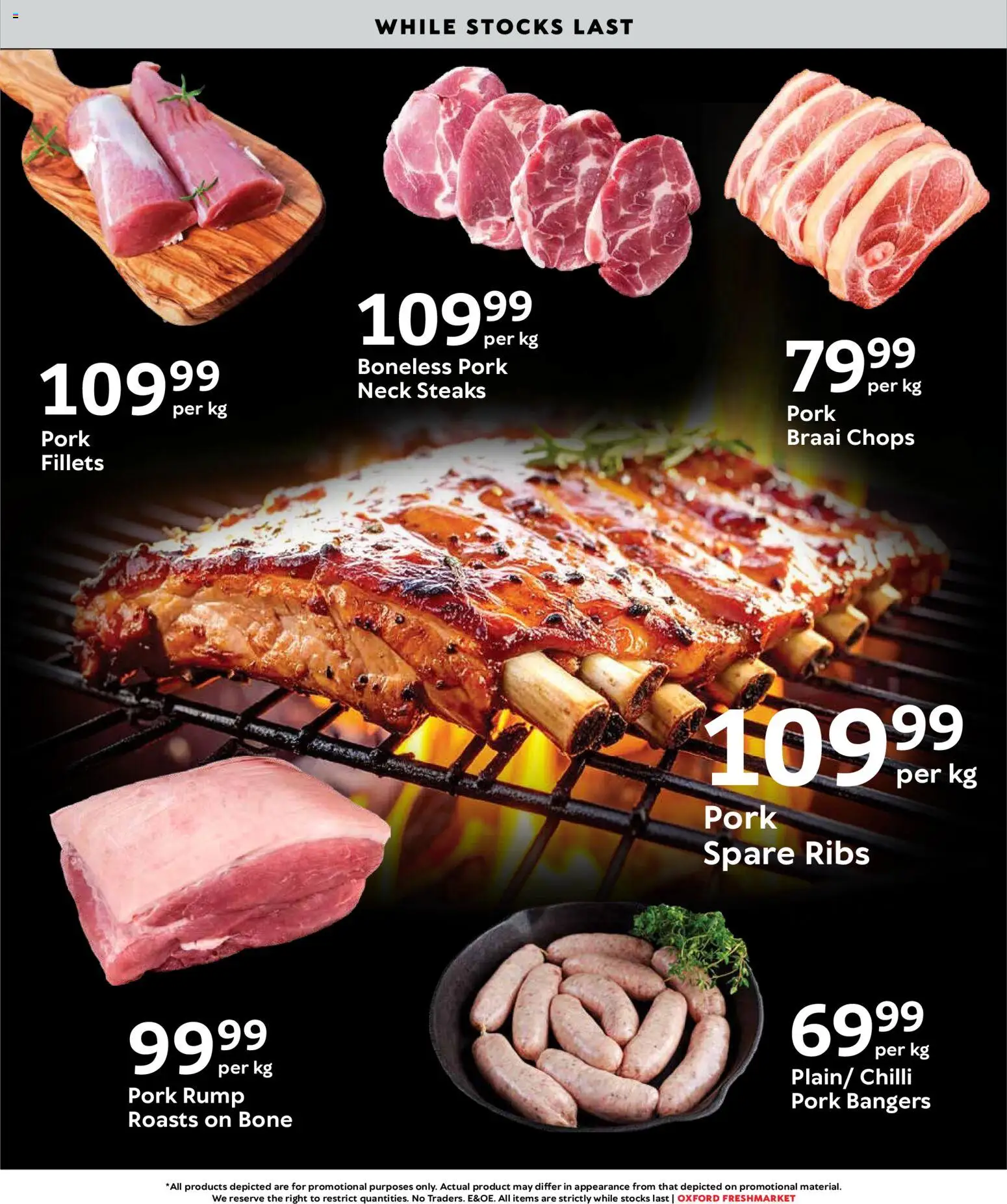 New Oxford Freshmarket catalogue – valid from 14.01.2026 | Page: 4 | Products: Ribs, Pork, Chilli